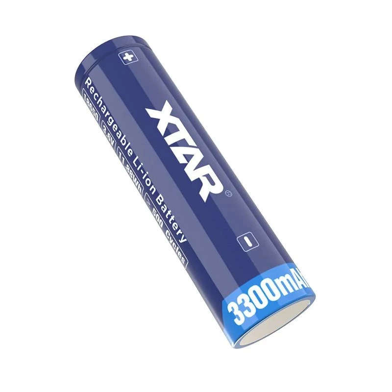 Batterij 18650 3,6V Li-ion 3300 mAh met bescherming