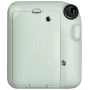 Instantcamera Fujifilm Instax Mini 12 groen — beeld 86x54 mm, film 62x46 mm, 60 mm equiv. brandpuntsafstand