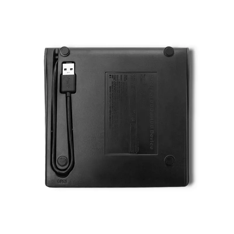 Externe USB 2.0 SATA behuizing voor optische drive Qoltec 51863 zwart
