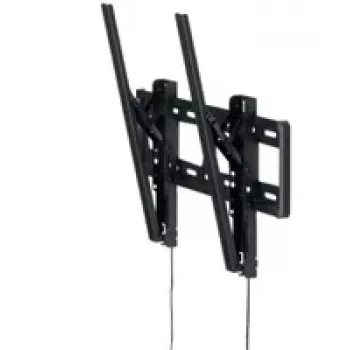 HAGOR BL Tilt 400 - montagekit (wandhouder) - voor flatscreen - zwart - schermformaat: 81-124 cm (32-49) - montage-interface: tot 400 x 400 mm