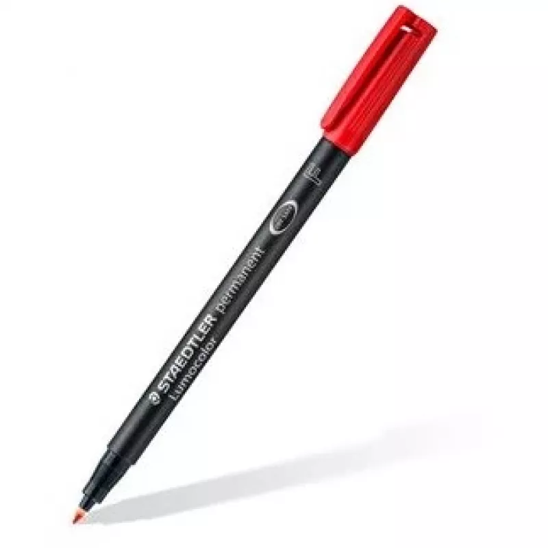 Permanentmarker fijne punt Staedtler Lumocolor 318 WP4