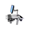 Ergotron Neo-Flex Basket and Handle Kit - montagekit (greep, mand) - tweestaps, grijs - voor montage op de wagen - voor P/N: 24-205-214, 24-206-214 (97-545)