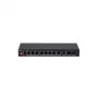 PoE-switch 8 poorten 1000Mbps + 2 uplink