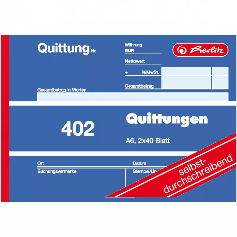 Bedrijfsformulier Herlitz 886622