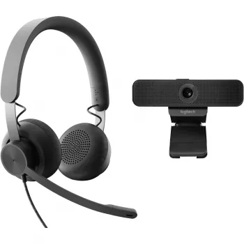 Persoonlijk videoconferentiesysteem Logitech Zone Wired UC