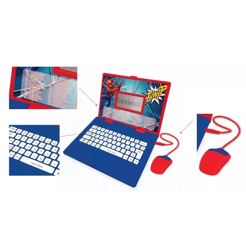 Leertablet Lexibook JC598SPi17 met interactieve leerfuncties voor kinderen