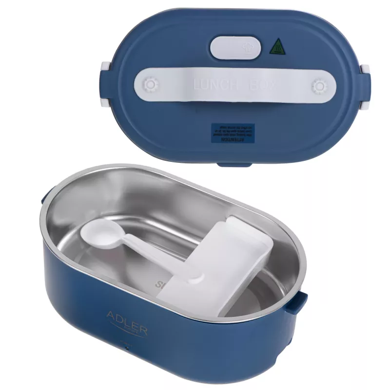 Adler elektrische lunchbox | AD 4505 | materiaal kunststof | blauw