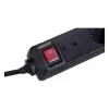 Overspanningsbeveiliging Gembird SPG5-C-10 zwart 5 AC-stopcontacten 250V 3m