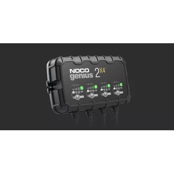 GENIUS2X4 8A 4-bank lader