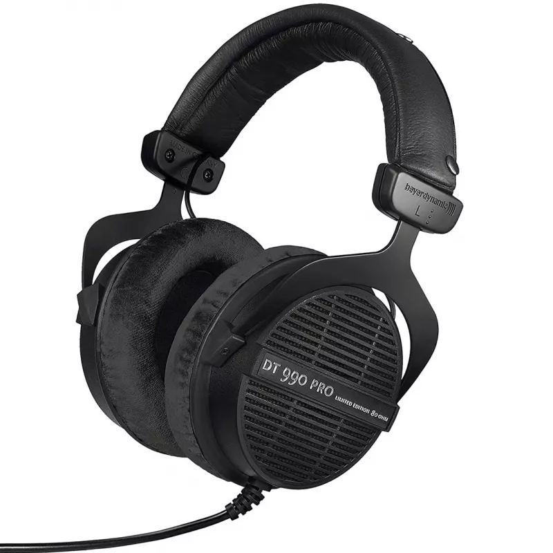 Beyerdynamic DT 990 PRO 80 Ω Zwart Limited Edition - open studio-hoofdtelefoon