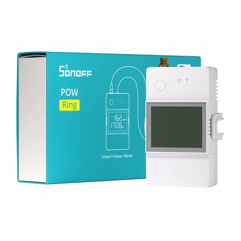 Stroomverbruikmeter Sonoff POWCT wifi-stroommeettang 100 A