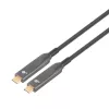 Hybride USB-C-videokabel TB AKTBXIACCOP500B 4K, 5 m lengte