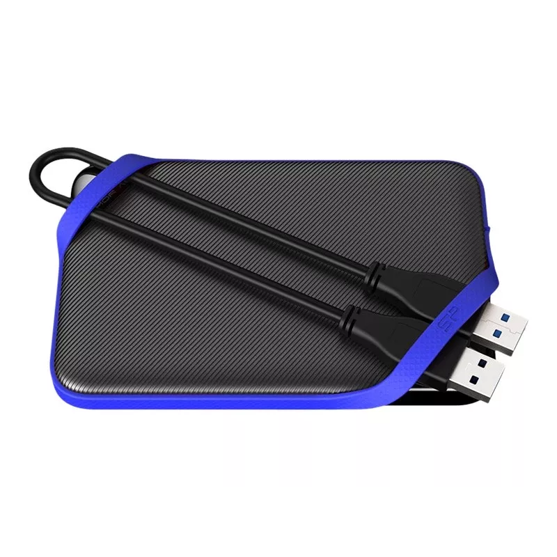 Externe harde schijf Silicon Power A62S 2TB, USB Type-A 3.2 Gen 1, blauw/zwart