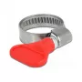 Butterfly-slangklem DeLOCK 400 SS 16 - 25 mm 5 stuks rood