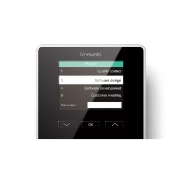 Tijdregistratieapparaat Safescan 125-0586 zwart vingerafdruk wachtwoord smartcard
