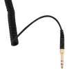 Rechte vervangende kabel voor Beyerdynamic DT 770 PRO, zwart