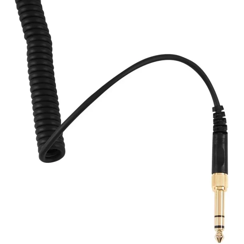 Rechte vervangende kabel voor Beyerdynamic DT 770 PRO, zwart