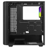 Savio Noctis Glass RGB Cube pc-behuizing, ATX/Micro-ATX/Mini-ITX, voorkant van gehard glas, RGB-fans, zwart