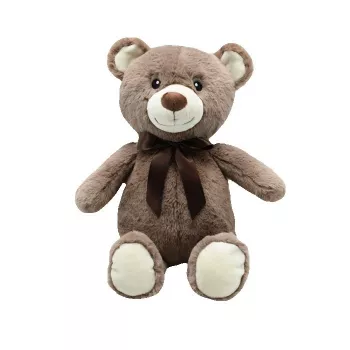 Knuffel TULILO teddybeer 9487, bruin pluche, 30 cm hoog