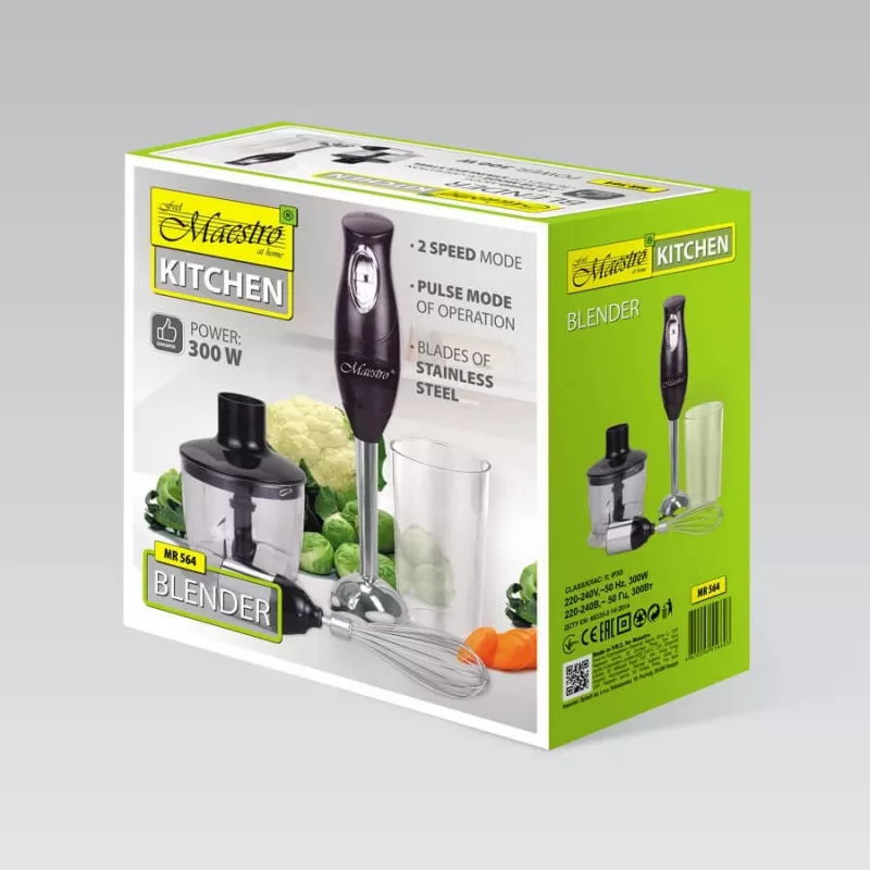 Feel-Maestro MR-564 5-in-1 staafmixer 0,6 l 300 W zwart