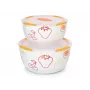 Saladekom Oursson BS4781RC/OR rond keramiek 2 stuks