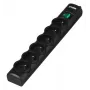 Ever OPTIMA overspanningsbeveiliging 1,5 m (6 x UTE; 10 A; zwart) (T/LZ08-OPT015/0000)