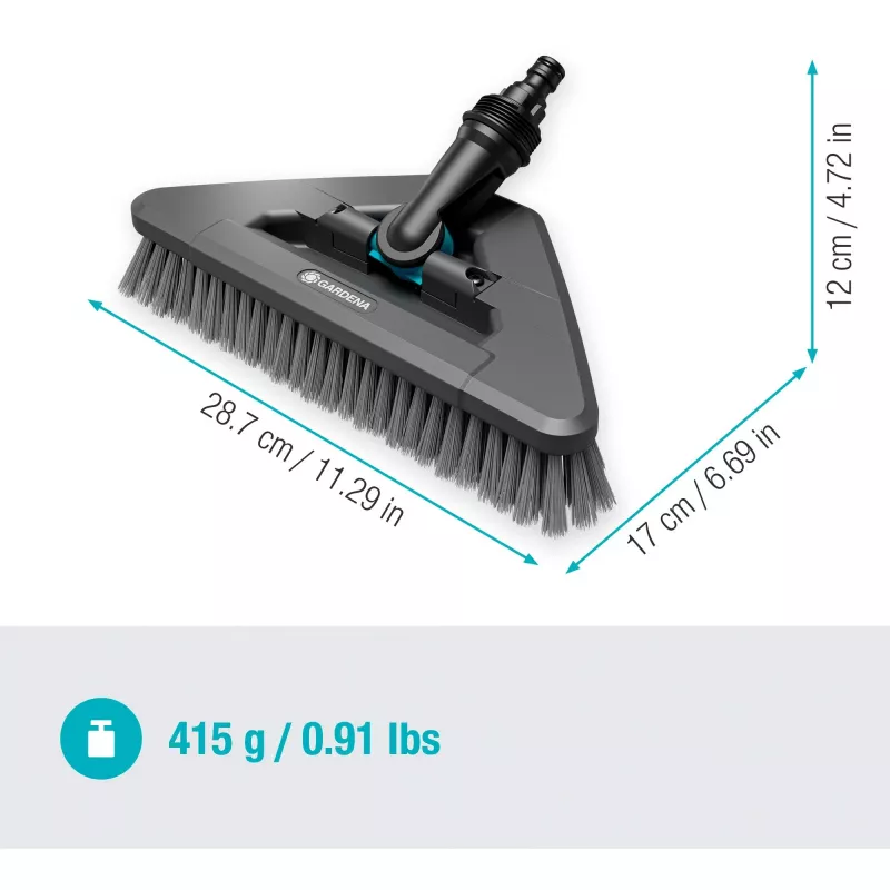 Gardena Cleansystem steelborstel soft flex, 18812-20