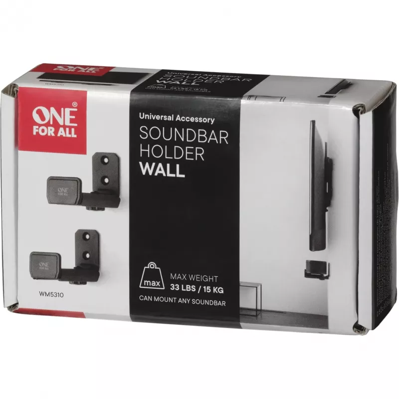 One for All WM5310 soundbar-wandbeugel FLAT (WM5310)