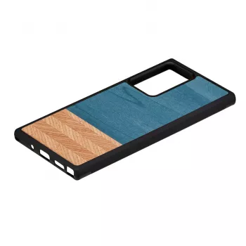 Telefoonhoes man and wood Galaxy Note 20 Ultra denim zwart