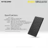 Draagbare powerbank Nitecore NB10000 — 10000 mAh, USB‑A + USB‑C, 38 W totale uitgang, grijs