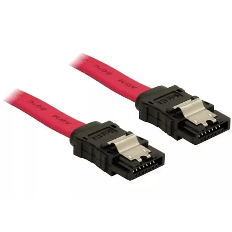 SATA-kabel DeLOCK 84302 0,5 m rood