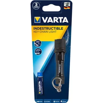 Sleutelhangerzaklamp Varta 16701 101 421 zwart LED schokbestendig IPX4