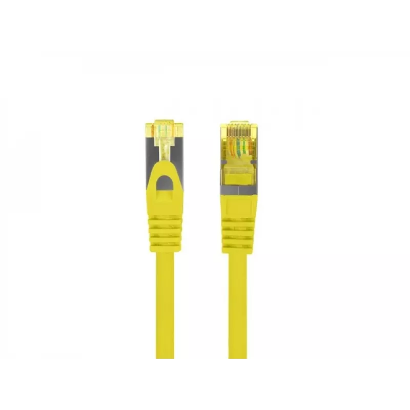Netwerkkabel Lanberg PCF6A-10CU-0025-Y RJ-45 Cat6a 0,25 m geel