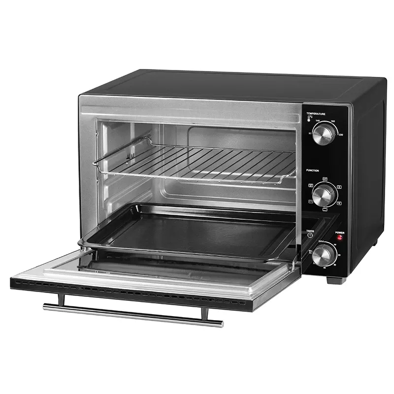 LAFE HeatMaster PIW-005 elektrische oven, 48 L, 1800 W, hetelucht, draaispit