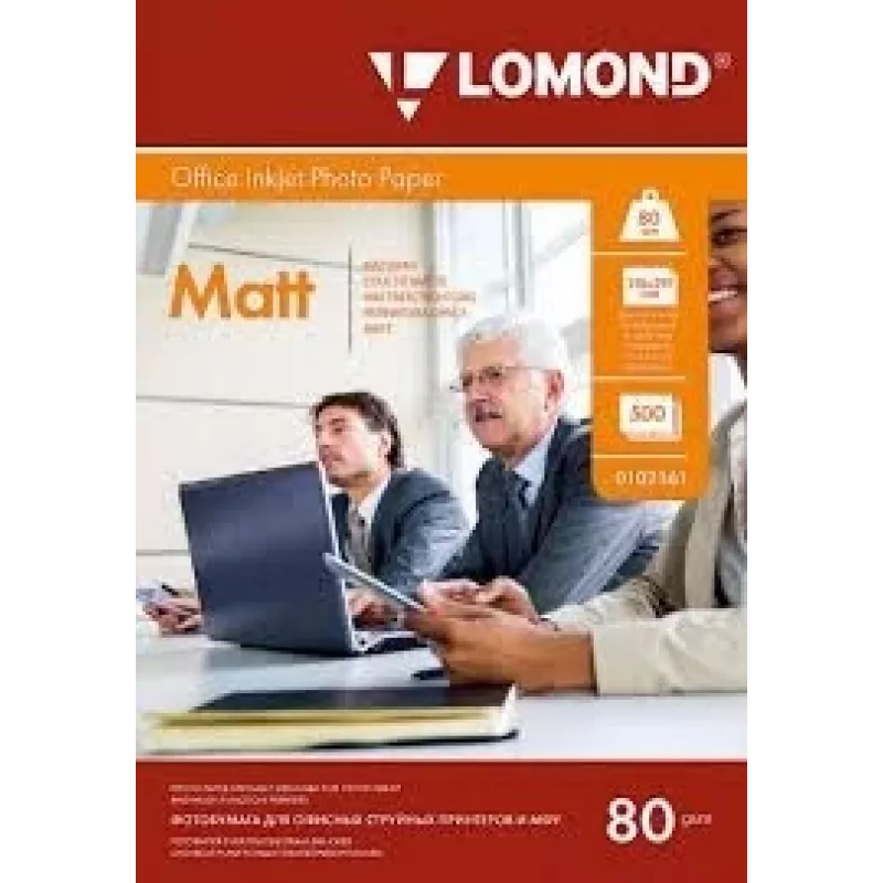 Lomond foto-inktjetpapier mat 85 g/m² A4, 500 vel, dubbelzijdig