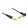 Audiokabel DeLOCK 85939 2m 6,35mm zwart