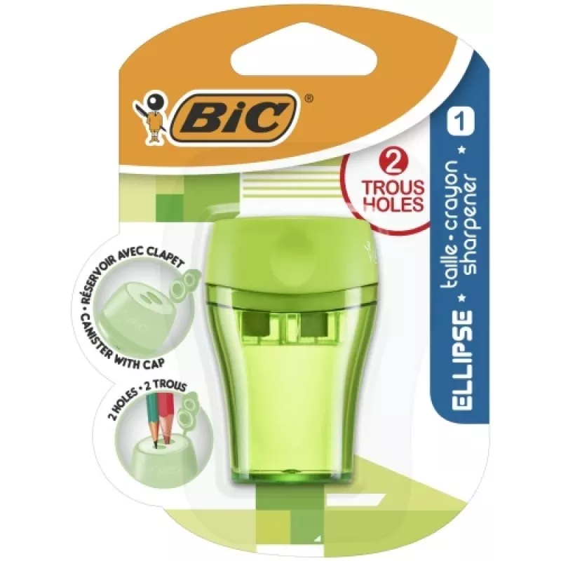 Bic puntenslijper Ellipse Maxi 2 gaten, 1 st.