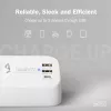 Meervoudig stopcontact DIGITUS 3-voudig met 2×USB-A en 1×USB-C, 3 AC-stopcontacten type E/F, 1,5 m kabel, wit