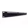 DIGITUS Professional DN-91624U - Patch Panel - RJ-45 X 24 - zwart, RAL 9005 - 1U (19 inch)
