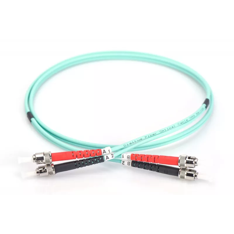 Glasvezel-patchkabel Digitus OM3 ST/ST 2m