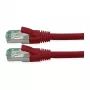 ROLINE RM patchkabel Cat.6A S/FTP (PiMF), rood, 0,3 m