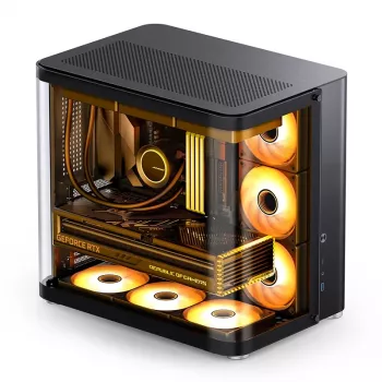 PC-behuizing Jonsbo TK-2 2.0 midi tower zwart