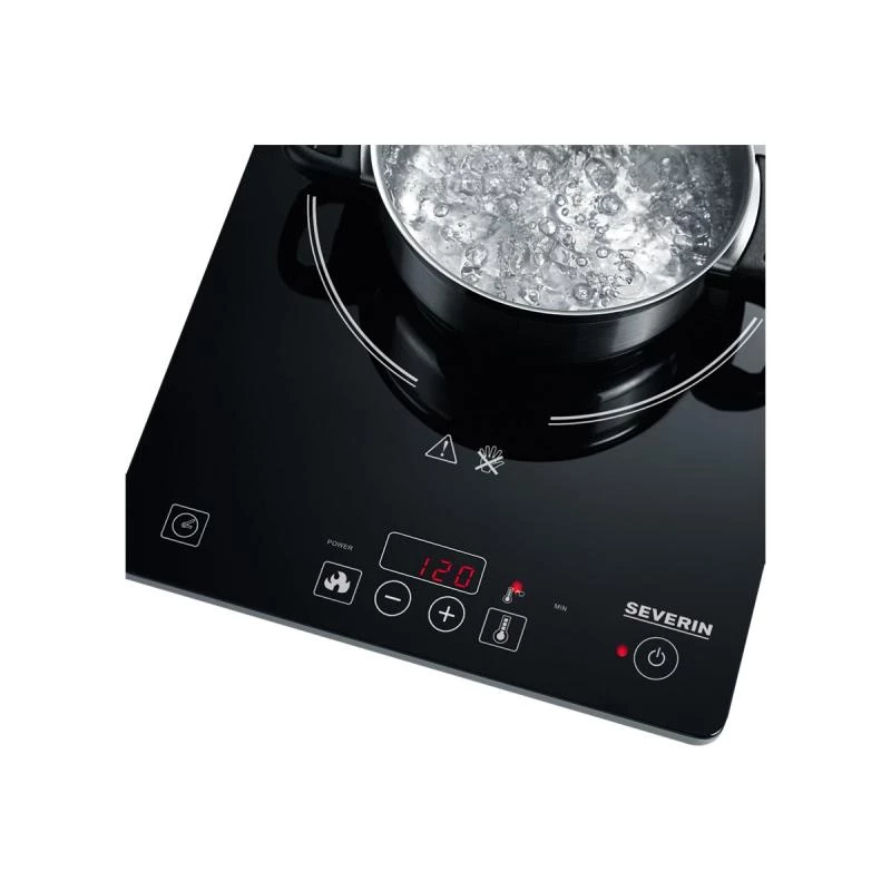 Severin KP 1071 kookplaat zwart tafelmodel zone-inductiekookplaat 1 zone(s)