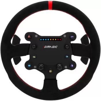 Simagic GTS Alcantara S202 — met Alcantara beklede sim-racing stuurwiel, model S202