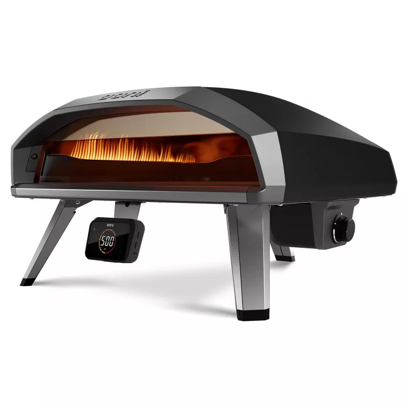 Ooni Koda 2 Pro pizzamaker zwart zilver 1 pizza 46 cm