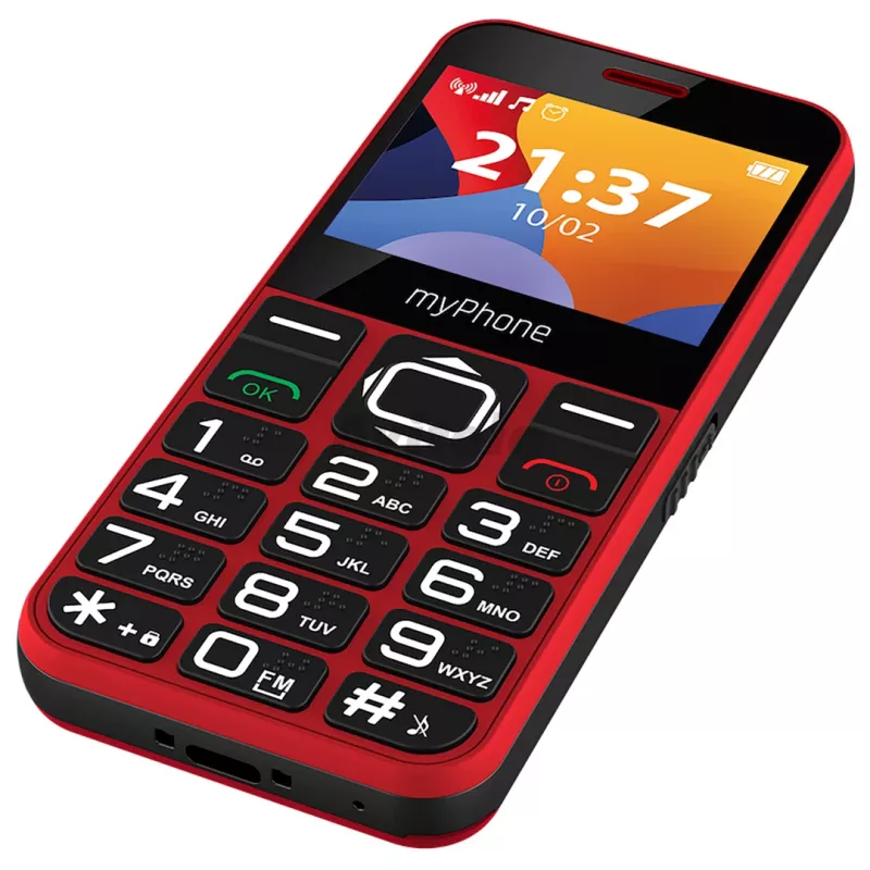 myPhone Halo 3 mobiele telefoon, 2,31 inch IPS, Single SIM, 1000 mAh, rood