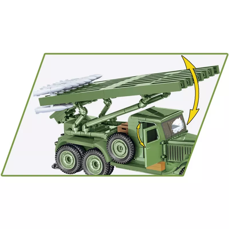 COBI bouwstenen BM-13 Katjoesja ZIS-6 440 onderdelen