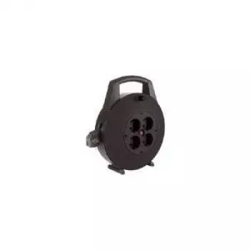 Verlengsnoer Bachmann 393.002 10m 4 AC-stopcontacten binnen zwart