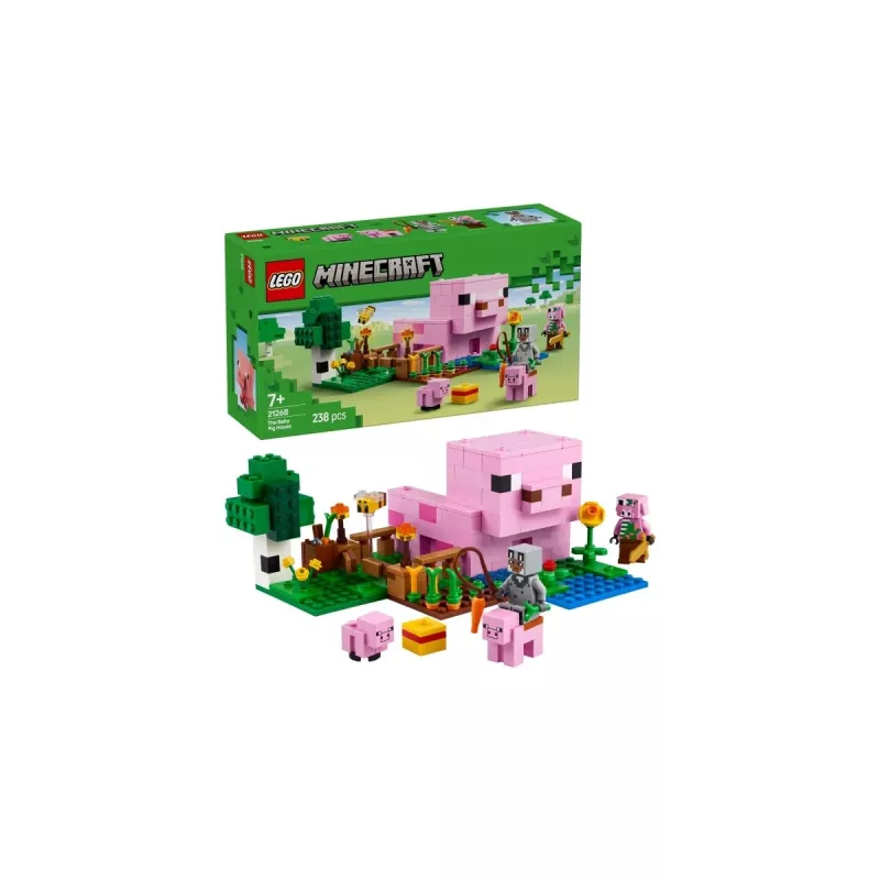 LEGO MINECRAFT 21268 Het baby-varkenshuis