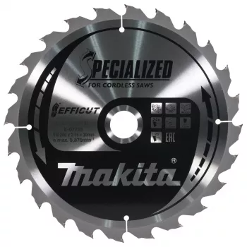 Makita Efficut cirkelzaagblad 26 cm 1 stuk